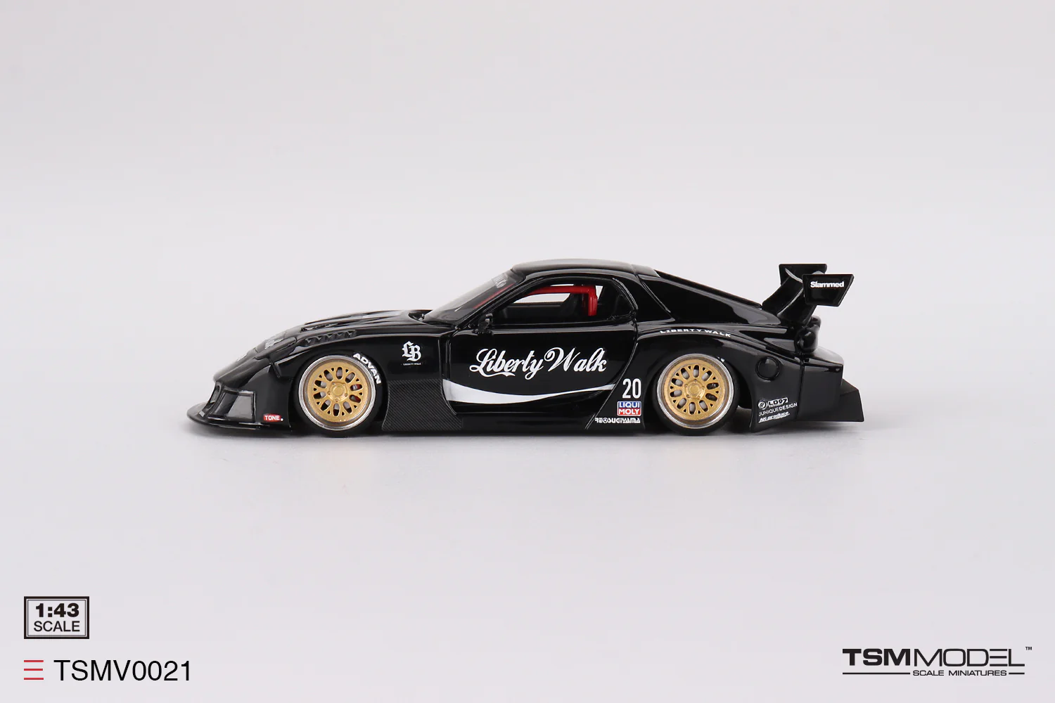 TSM Models - 1/43 Mazda RX-7 (Black) - Image 3